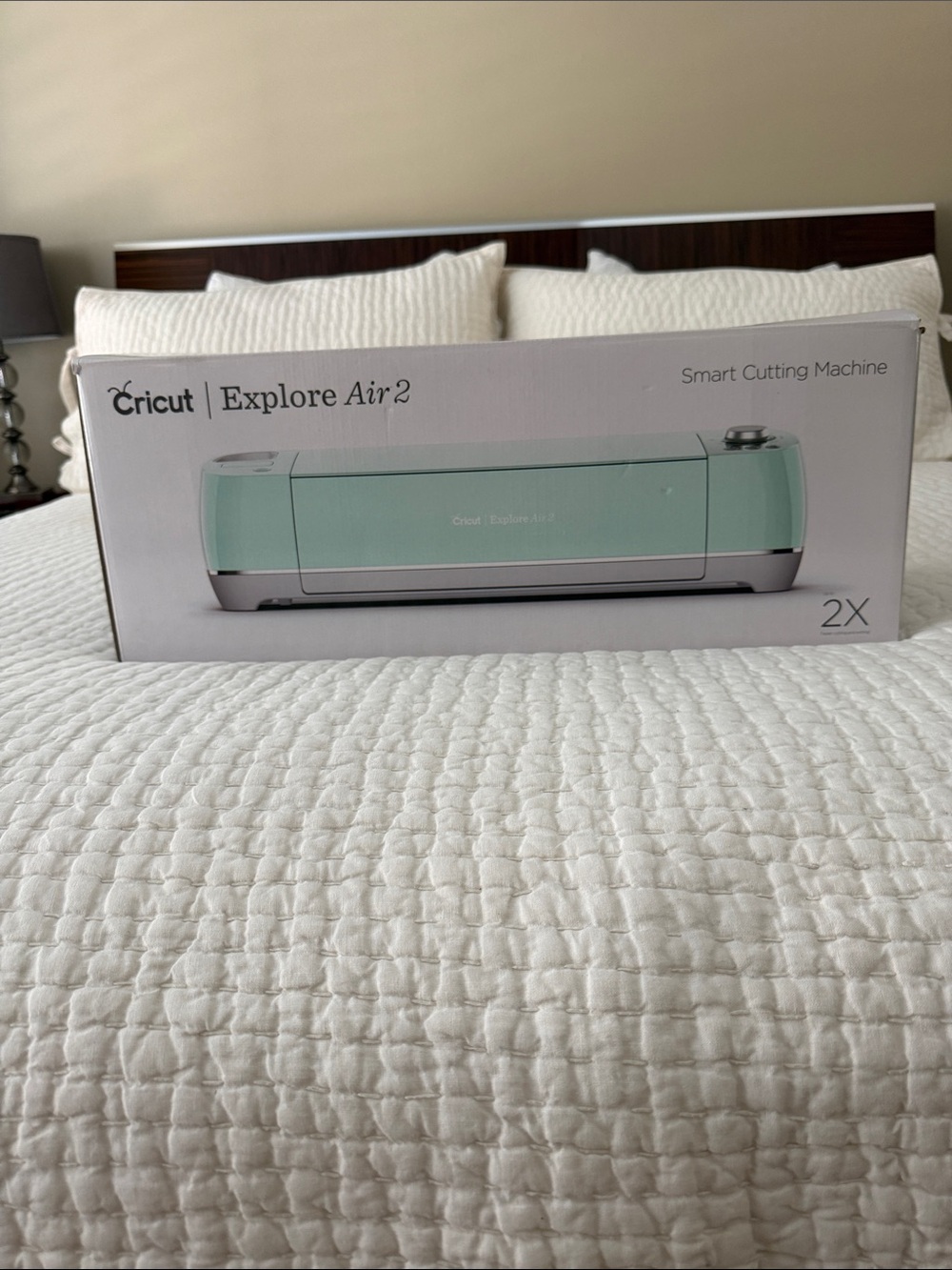 Cricut Explore Air 2 Cutting Machine in Mint Green used literally only once